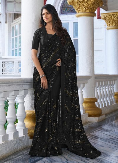 Indian Ethnic Wear Online Store | Chiffon saree, Saree designs, Party wear  sarees online