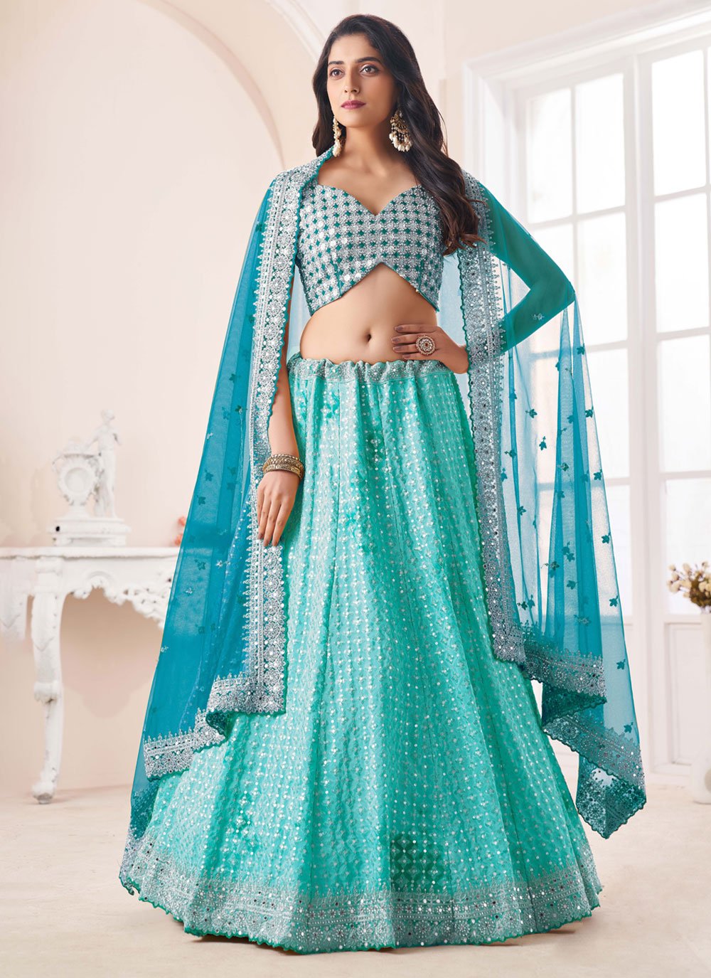 Lowest price | $60 - $121 - Buy Designer Lehengas for Women Online | 2023  Collection