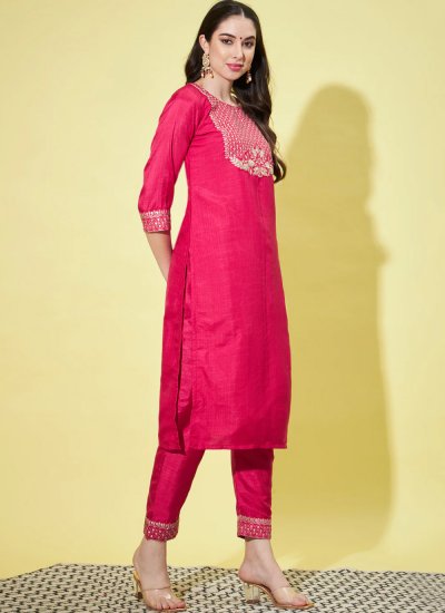 Customary Silk Blend Pant Style Suit