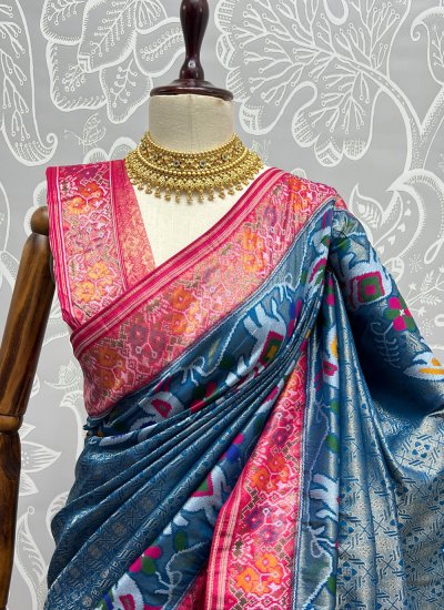 Exotic Patola Silk  Weaving Classic Saree