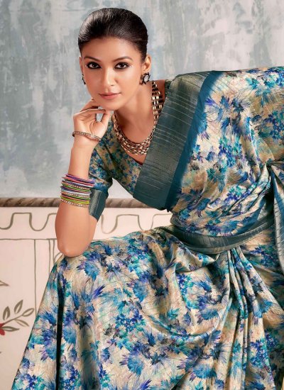 Girlish Silk Gota Work Trendy Saree
