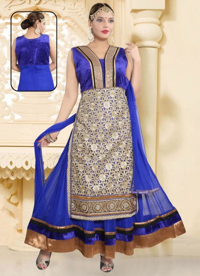 Glorious Embroidered Trendy Salwar Suit