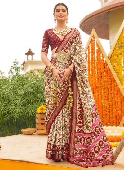 Glowing Multi Colour Party Classic Saree