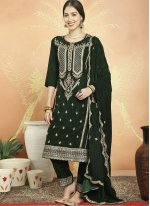 Honourable Embroidered Ceremonial Pant Style Suit
