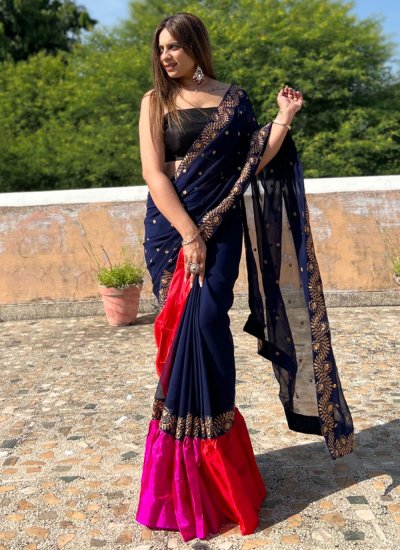 Bestseller | Lehenga Style Imported Checks Saree and Lehenga Style Imported  Checks Sari online shopping