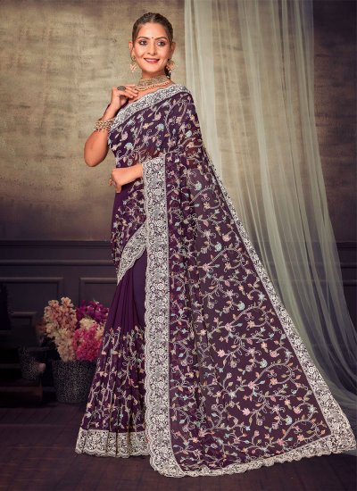 Jazzy Georgette Traditional Saree