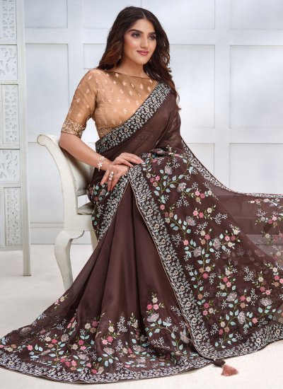 Lovely Georgette Trendy Saree