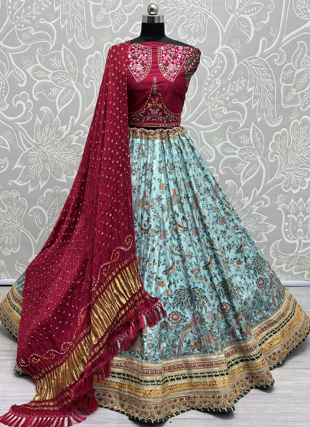 Modest lehenga clearance