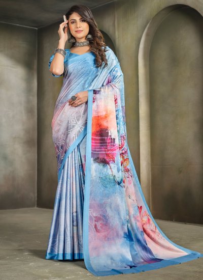 Multi Colour Color Contemporary Saree