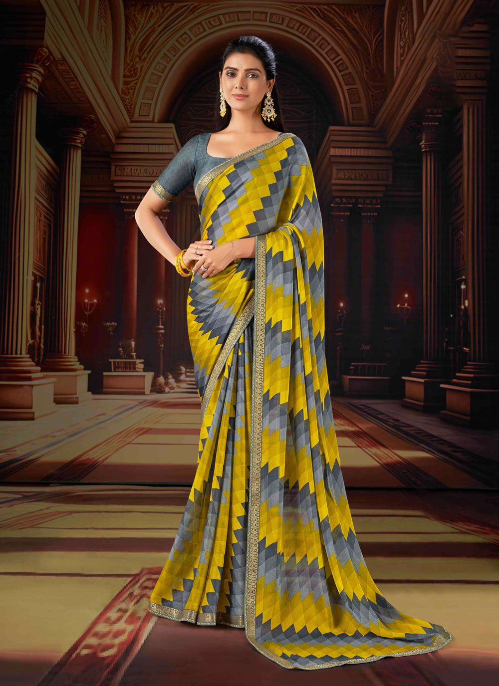 Chiffon Sarees - Buy Chiffon Sarees Online