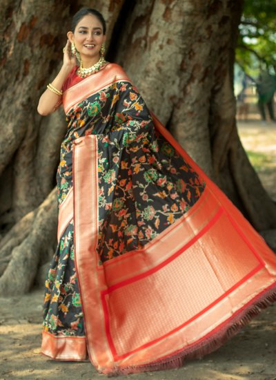 Outstanding Woven Party Trendy Saree