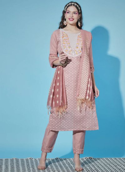 Peach Color Readymade Salwar Suit