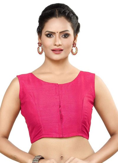Pink Festival Designer Blouse
