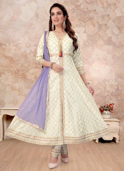 Piquant Embroidered Wedding Readymade Salwar Suit