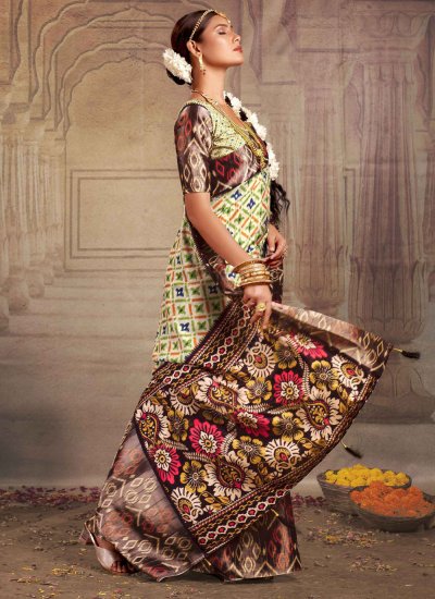 Pleasance Tussar Silk Trendy Saree