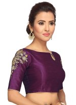 Purple Plain Blouse Purple Plain Blouse