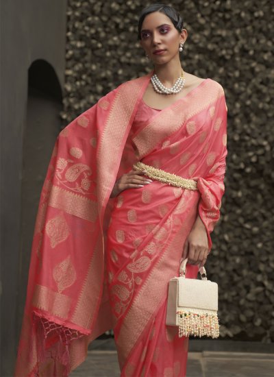 Renowned Weaving Ceremonial Traditional Saree
