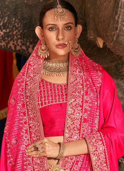 Stunning Fancy Fabric Beige and Pink Designer Saree