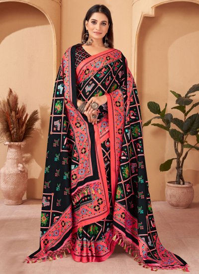 Stupendous Pashmina Digital Print Multi Colour Casual Saree