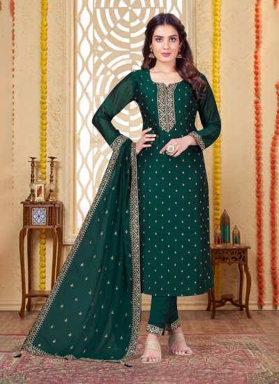 Stylish Embroidered Readymade Salwar Suit