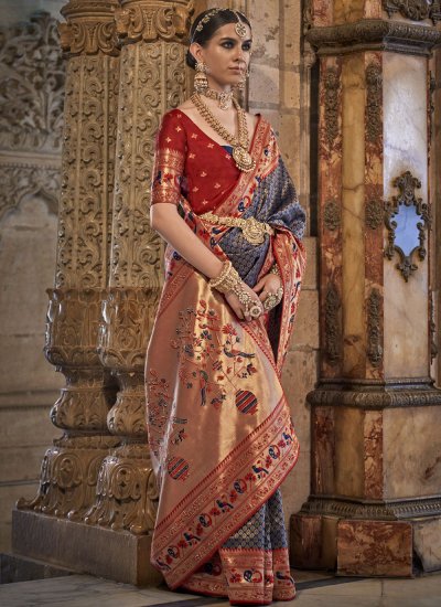Thrilling Banarasi Silk Classic Saree