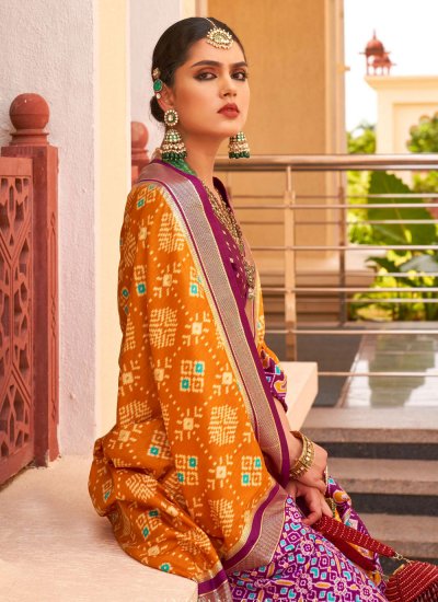 Voluptuous Silk Traditional Designer Saree
