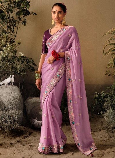 Demure Silk Ceremonial Trendy Saree