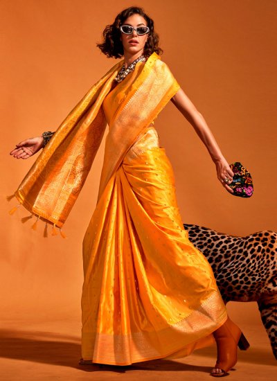 Ethnic Weaving Trendy Saree