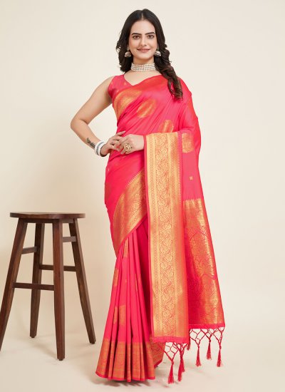 Fetching Silk Engagement Designer Traditional Saree
