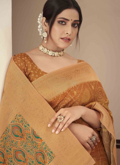 Mesmeric Silk Trendy Saree