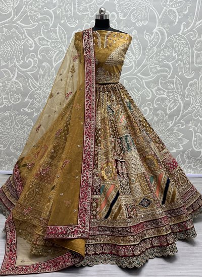 Old Silk Saree's To Make Lehnga Sets - Threads - WeRIndia | Half saree  lehenga, Wedding lehenga designs, Indian outfits lehenga
