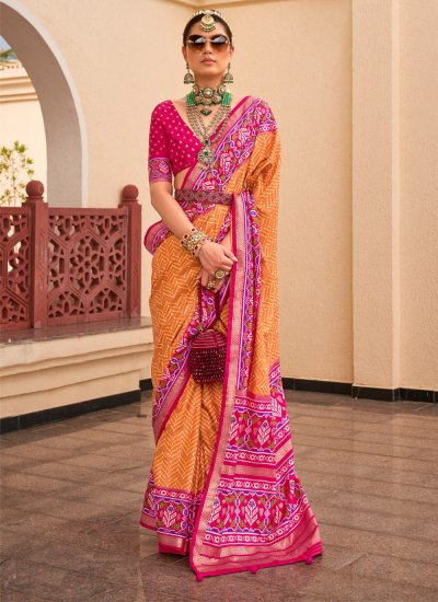 Savory Silk Engagement Designer Traditional Saree