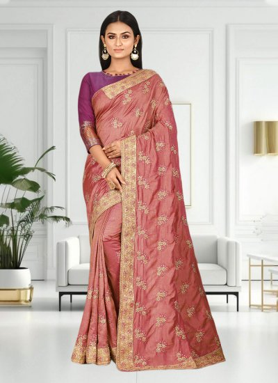 Buy Peach Sarees Online At Best Prices – Koskii