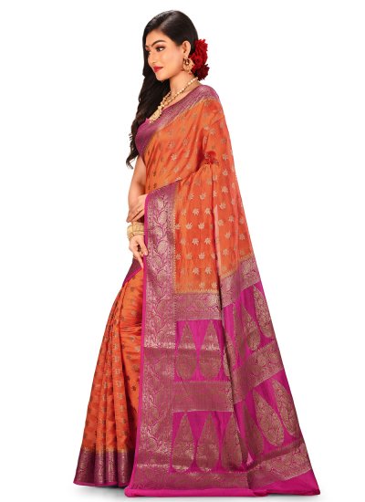 Adorable Banarasi Silk Weaving Bollywood Saree