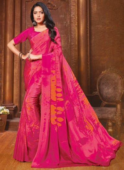 Aesthetic Trendy Saree For Casual