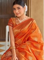 Affectionate Contemporary Saree For Wedding