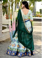 Alluring Multi Colour Sequins A Line Lehenga Choli