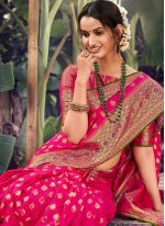 Appealing Rani Silk Designer Traditional Saree