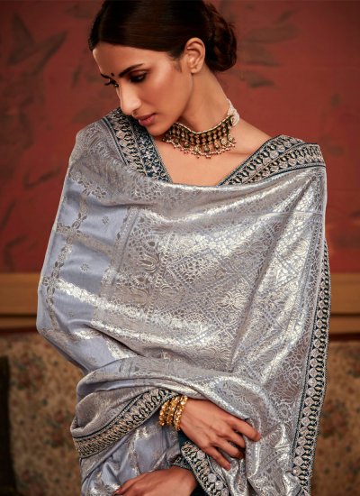 Appealing Silk Designer Saree