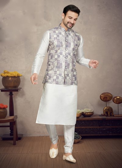 Kurta pajama with jacket clearance for engagement