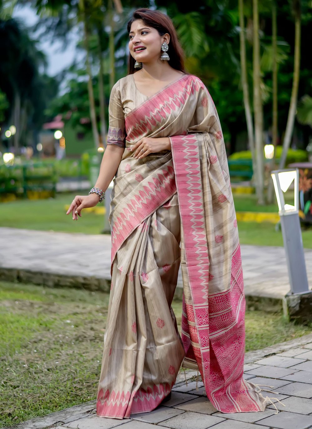 Buy Mustard Sarees for Women by LEELI PEERI DESIGNER Online | Ajio.com