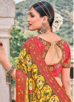 Attractive Silk Reception Traditional Saree