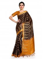 Auspicious Kanjivaram Silk Wedding Classic Designer Saree
