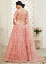 Banglori Silk Trendy Lehenga Choli in Pink