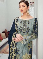 Baronial Net Designer Pakistani Salwar Suit