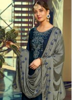 Beauteous Cotton Silk Patiala Suit