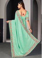 Beauteous Embroidered Engagement Classic Saree