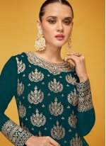 Beautiful Embroidered Pure Georgette Readymade Salwar Suit