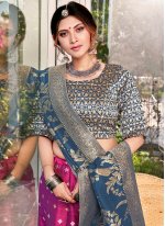 Beautiful Silk Weaving Trendy Lehenga Choli