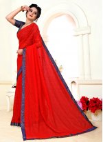 Beautiful Woven Jacquard Contemporary Saree